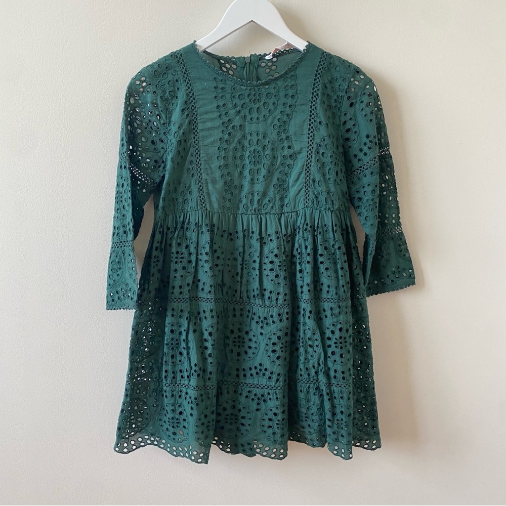 Zara Green Lace Playsuit Dress Women’s Size Small